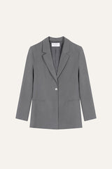 Grace Tailored Blazer Dark Grey