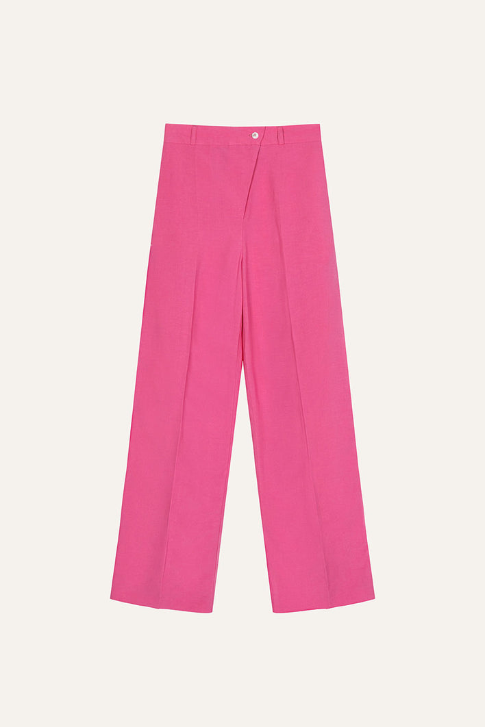 Élodie Asymmetric Pants Pink