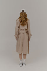 Dominique Trenchcoat Sand
