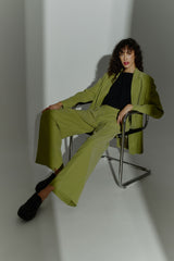 Erin Tailored Pants Olive Green